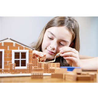 Building set - summer cottage - 130 pieces